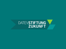 Titelbild: Logo des DATEV Stiftung Zukunft